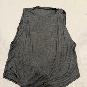 Lululemon Women's gray muscle tank